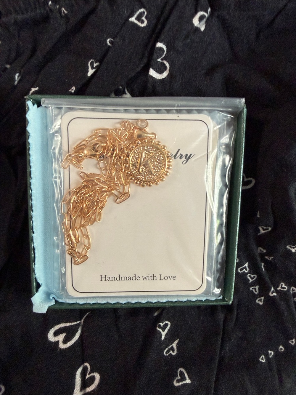 Gold Letter K Pendant Necklace - Elegant Gold Initial Jewelry